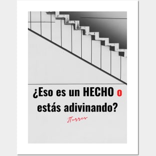 Just the FACTs (spanish) Posters and Art